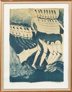 FRANCISCO TOLEDO, färglitografi, signerad och numrerad 277/350.