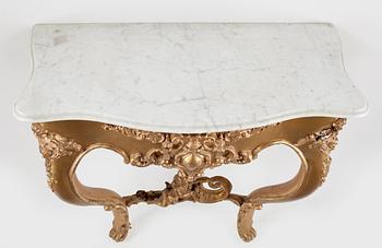 KONSOLBORD, nyrokoko, 1800-talets slut.