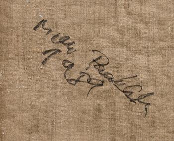 MIKKO PAAKKOLA, oil on canvas, signed.