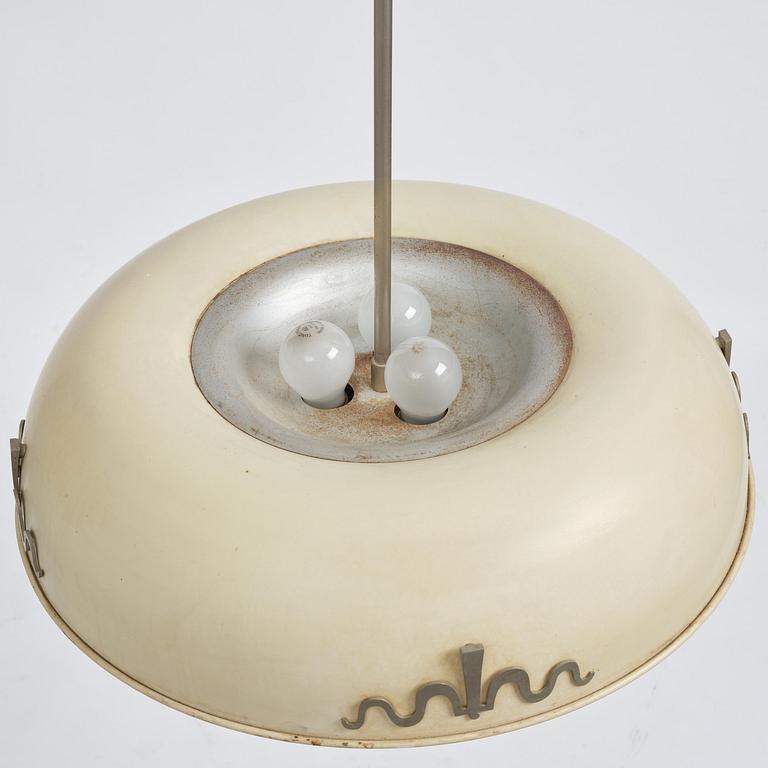 Cebe (Chr Bergh & Co), a pair of ceiling lamps model "75860", Sweden, 1930s.