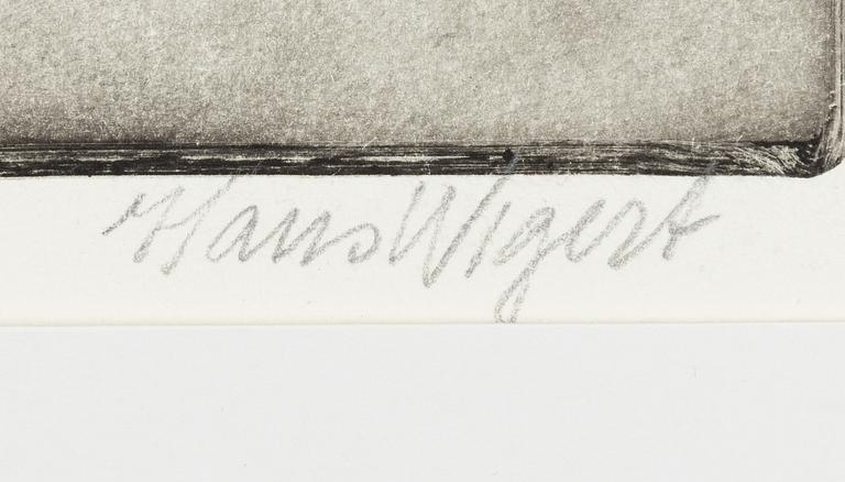 Hans Wigert, "Vid strandkanten".
