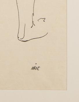 Wilhelm Kåge, a set of three model studies, signed, 1930s-40s.