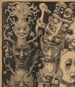 Eduard Wiiralt, "Põrgu" (Hell).