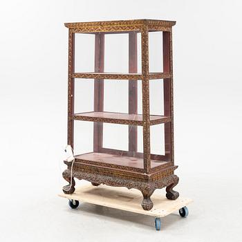 Display cabinet Southeast Asia 20th century.