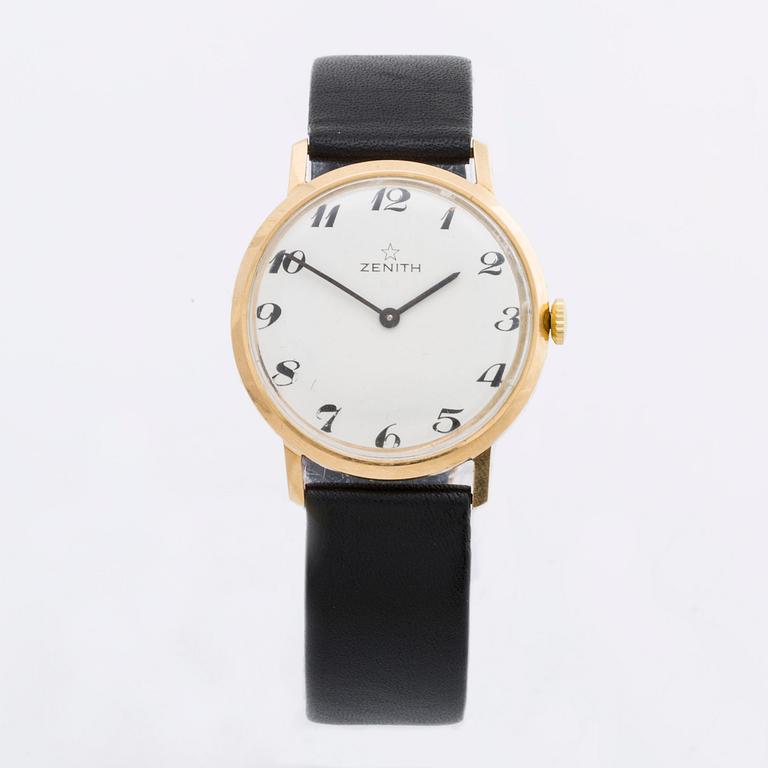 Zenith armbandsur 18 K guld 33 mm.