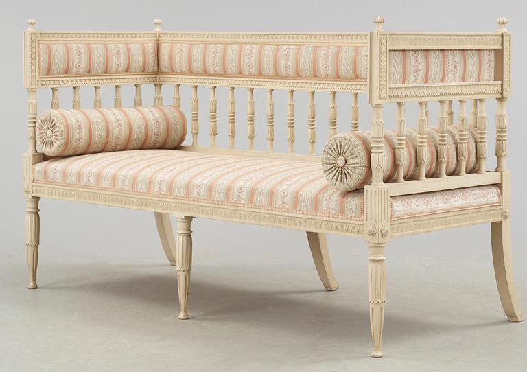 SOFFA, sengustaviansk, 1800-talets början.