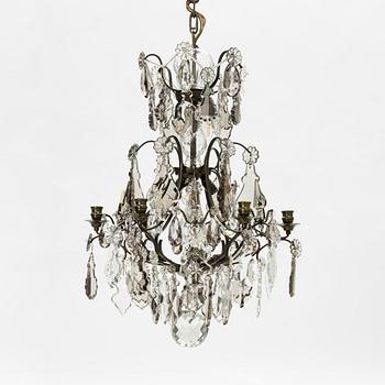 Ljuskrona, rokokostil, 1900-talets början.