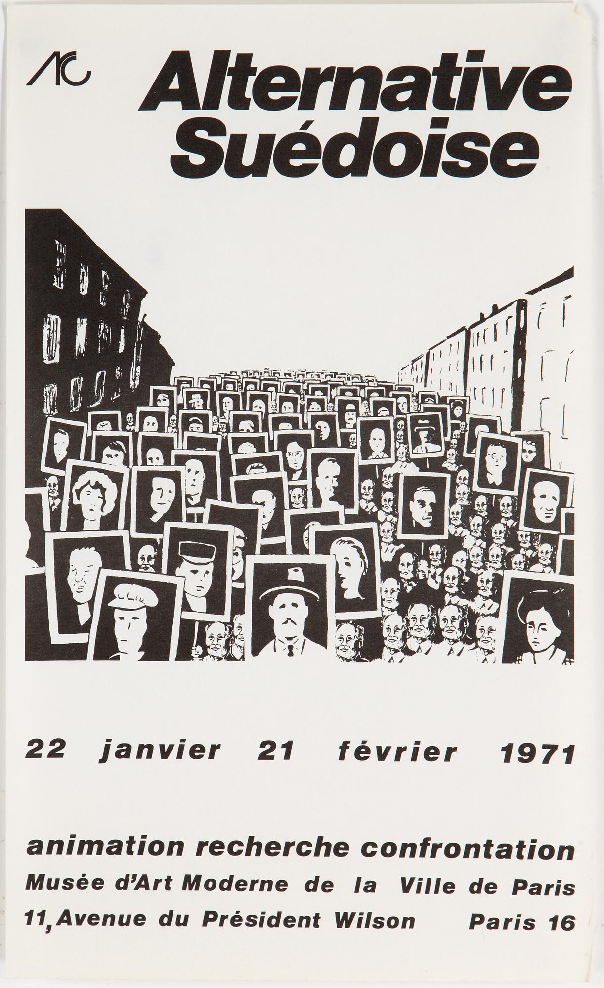 Five swedish posters from the 1960/70s.