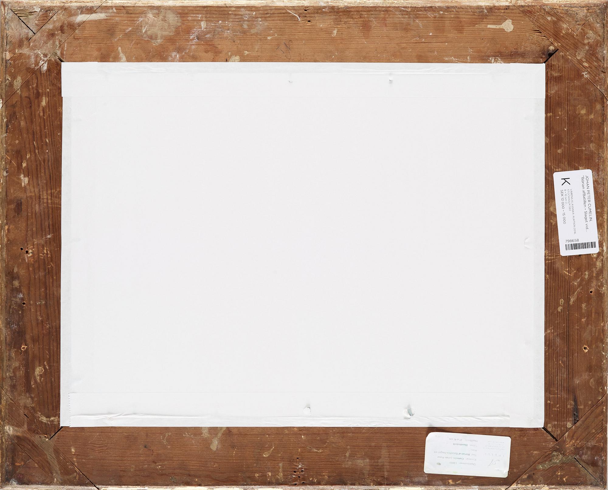 Johan Peter Cumelin, Battle scene by south of Öland  26 July 1789 (2).