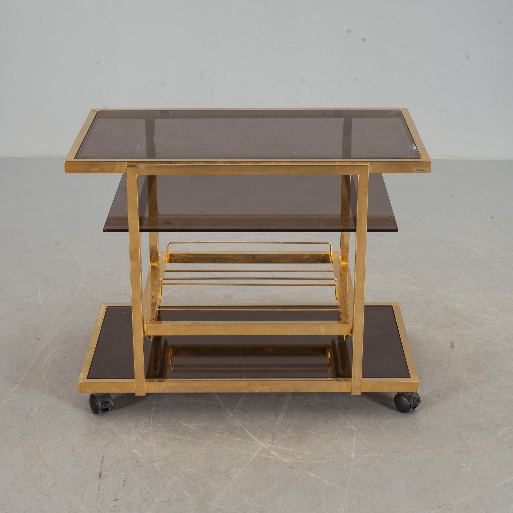 SERVERINGSVAGN, märkt Fedam, 1970/80-tal.