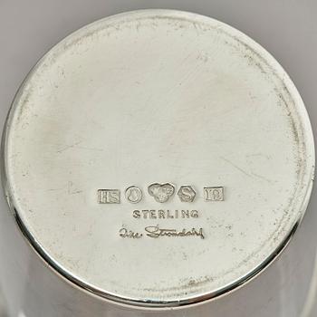Åke Strömdahl, a sterling silver beaker, Stockholm, Sweden 1959.