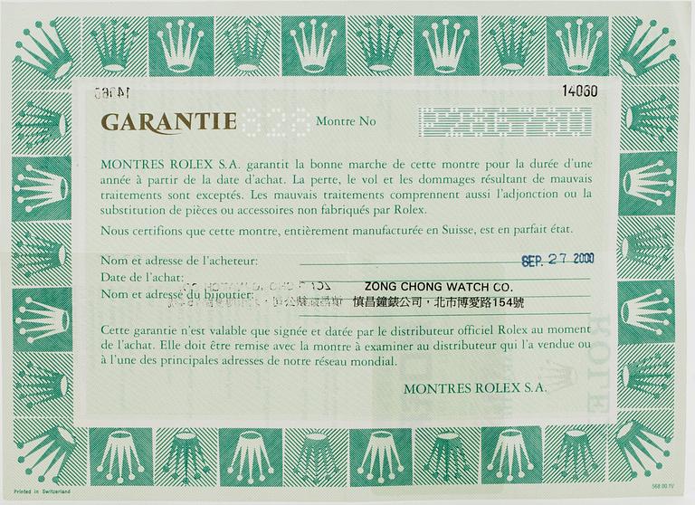 ROLEX, Oyster Perpetual, Submariner, armbandsur, 40 mm.