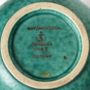 Wilhelm Kåge, Vase, "Argenta", Gustavsberg.