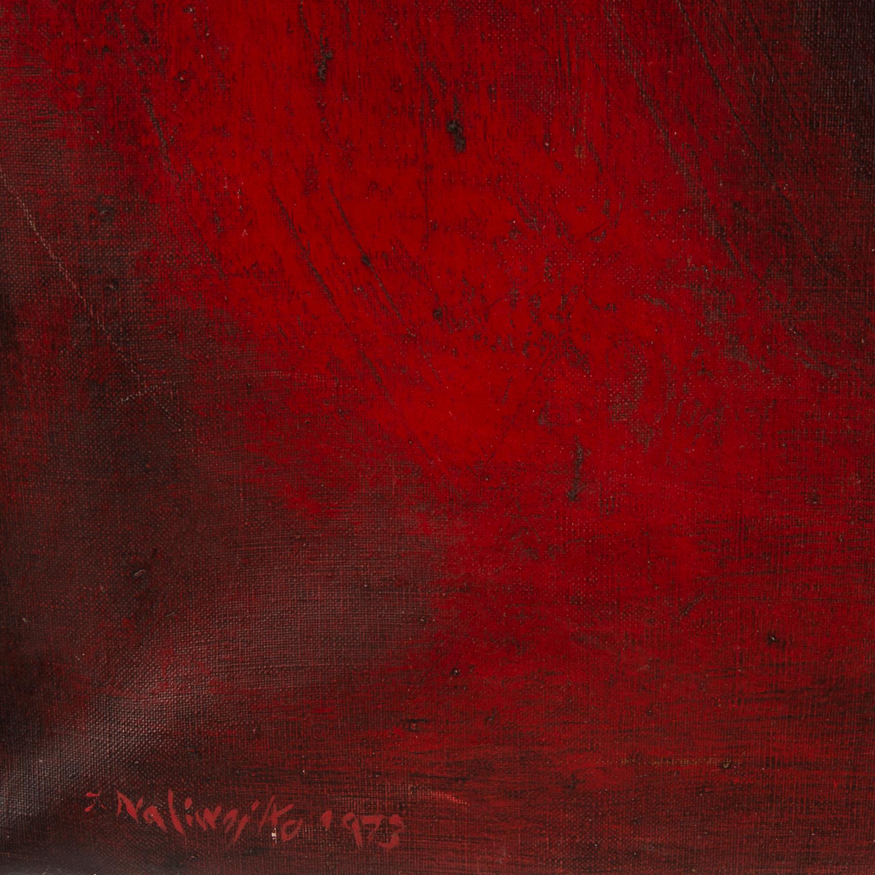 Jan Naliwajko, oil on canvas, signed and dated 1973.
