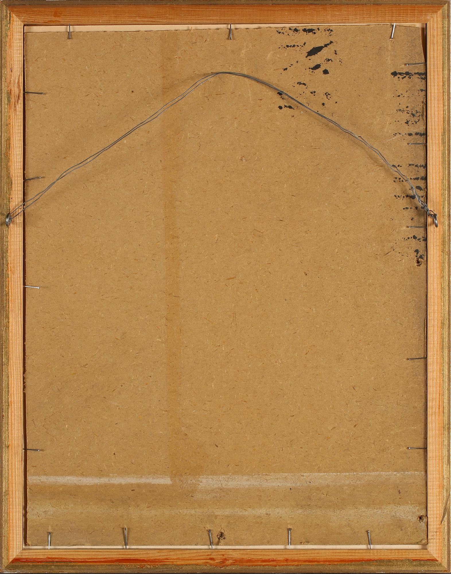 REGINALD JONES, akvarell, signerad.