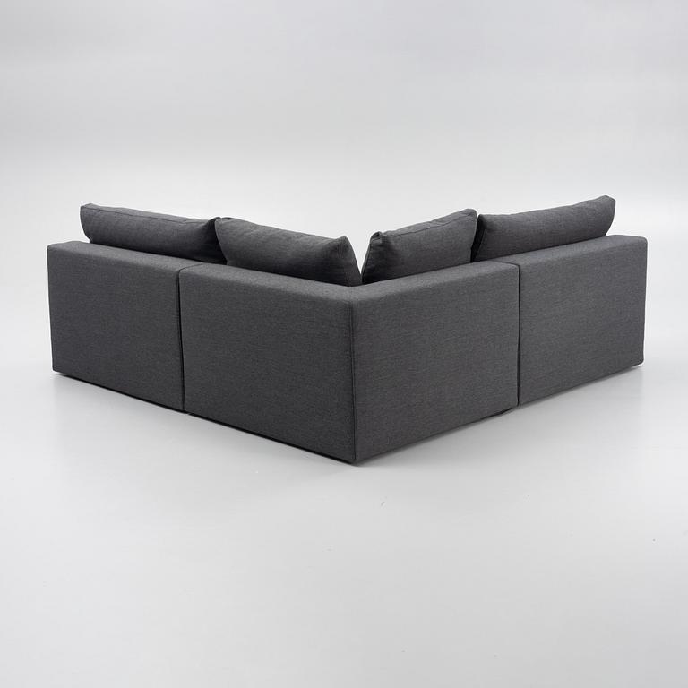 Andrea Parisio, a five piece modular sofa, 'Louis', Meridiani, Italy.