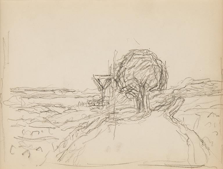 Carl Kylberg, pencil drawing.