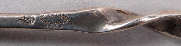 LJUSSLÄCKARE, silver, Mexico, 1900-talets andra hälft.