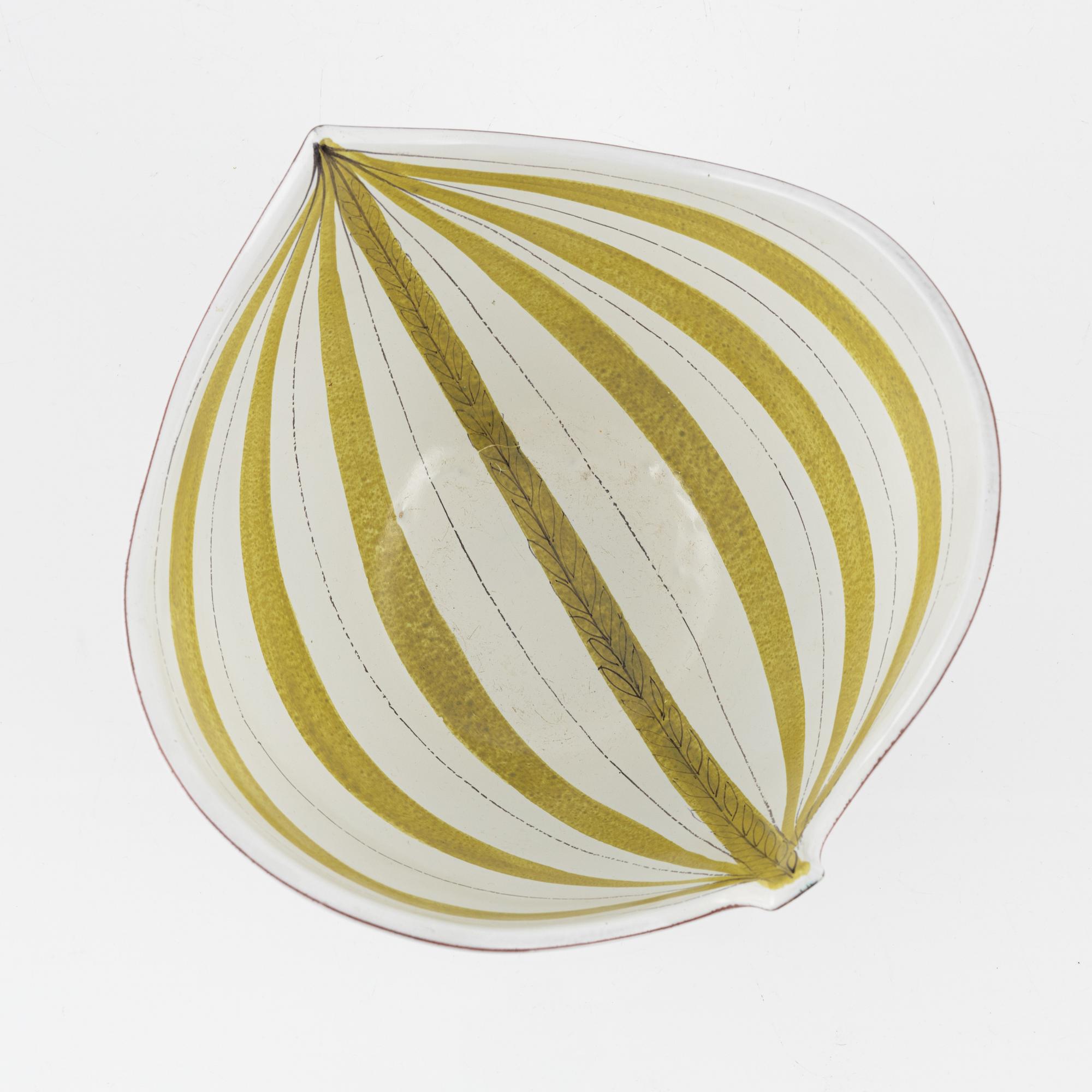 Stig Lindberg, a bowl, Gustavsbergs studio.