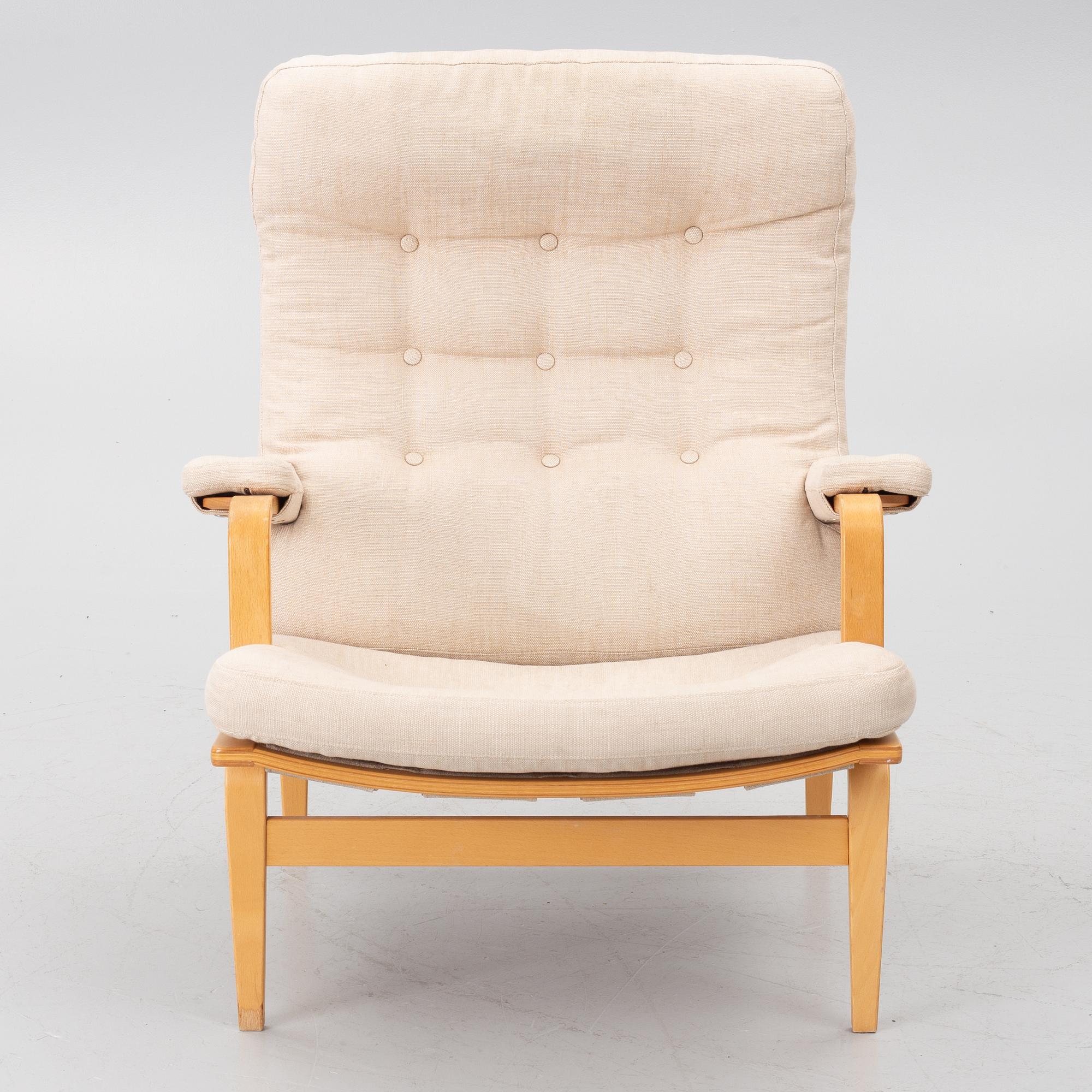 Bruno Mathsson, Armchair 'Ingrid', Dux, late 20th century.