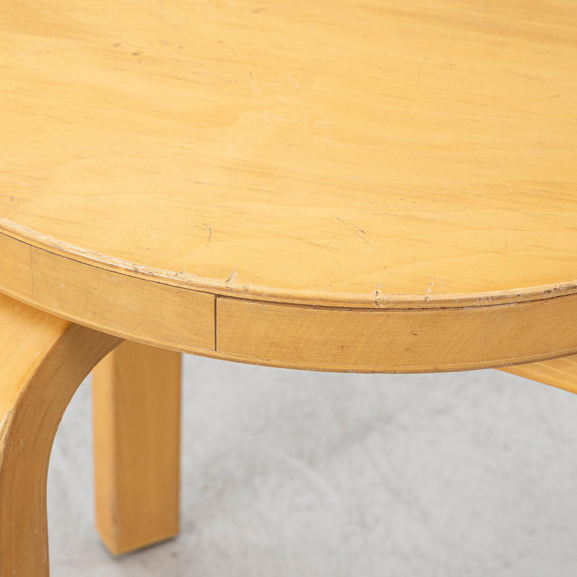 Alvar Aalto, two children's chairs, model N65, Artek, Finland.