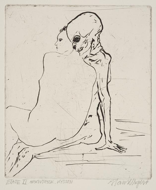 Hans Wigert, The Kiss.