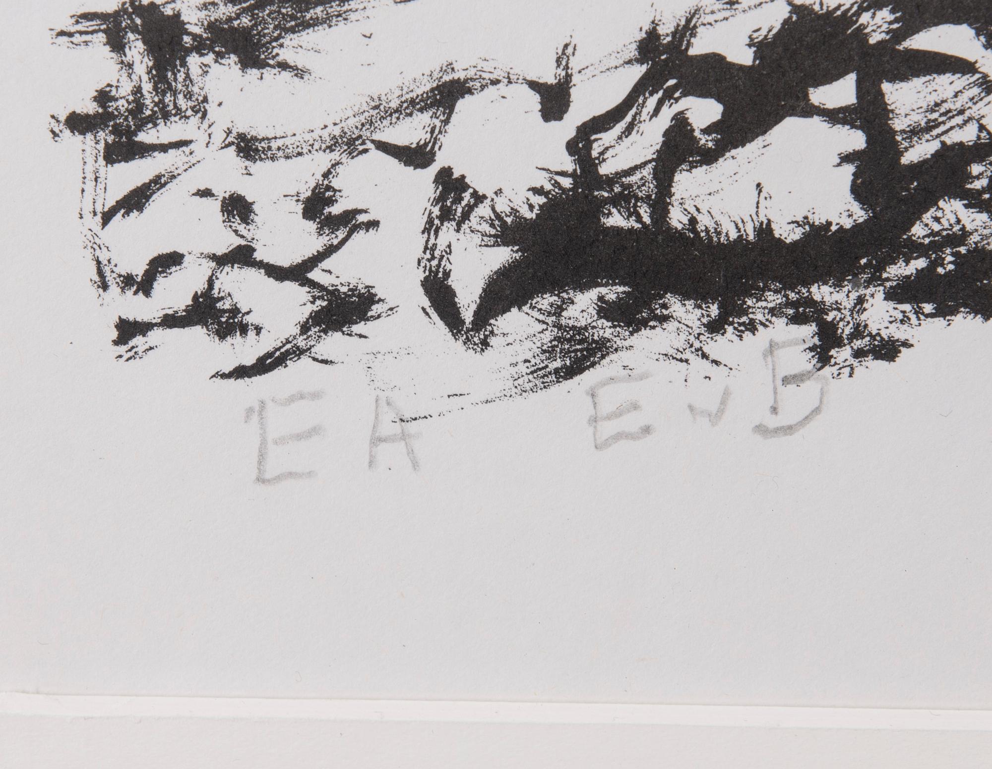 EERO VON BOEHM, litografi, signerad och numrerad EA.