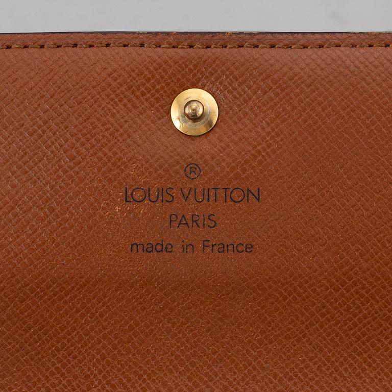 LOUIS VUITTON, a monogram canvas wallet.