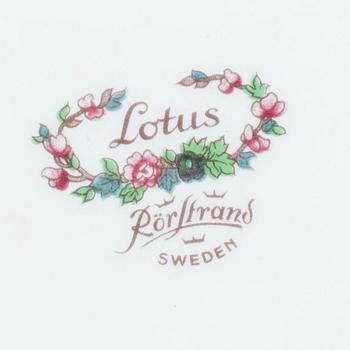 SERVIS 11 dlr "Lotus" Rörstrand porslin 1900-talets senare del.