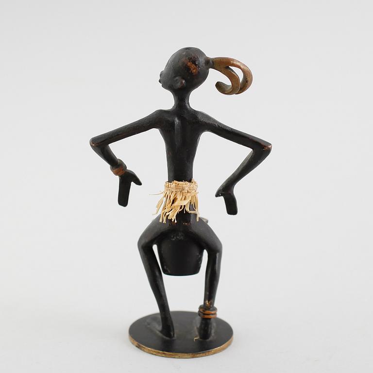 FIGUR, brons, Karl Weiler, Pforzheim, Österrike, 1900-talets mitt.