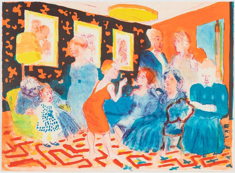 Peter Dahl, I salongen.