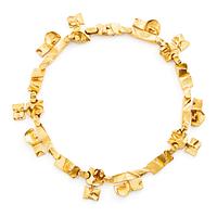 Björn Weckström, necklace "Tenochtitlan" 18K gold, Finland 1970. For Lapponia.
