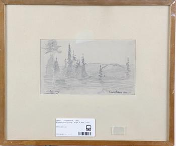 Carl Johansson · JOHANSSON, CARL, blyertsteckning, sign o dat 1900.