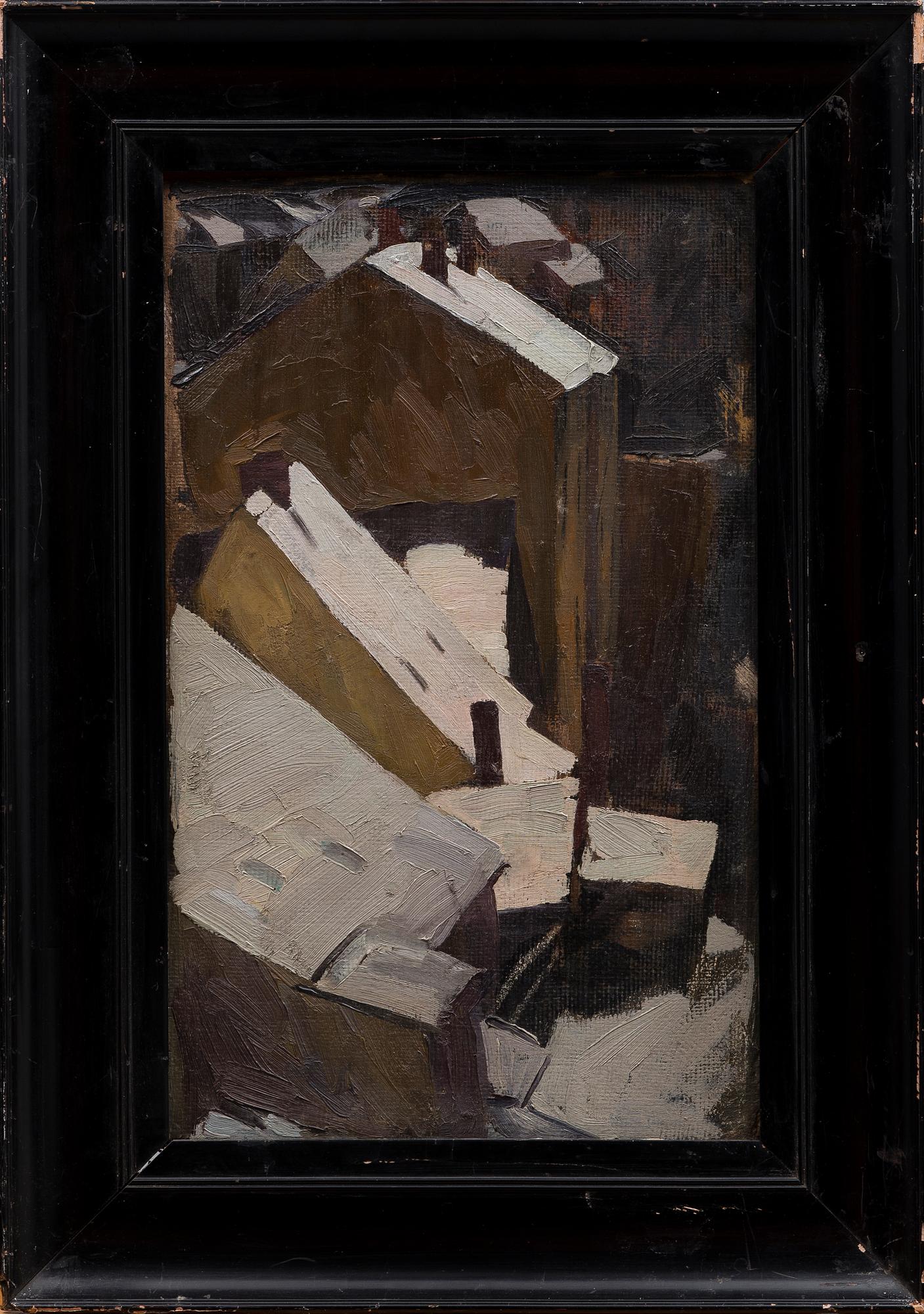 HANS LILLIG, olja på dukpannå, a tergo signerad.