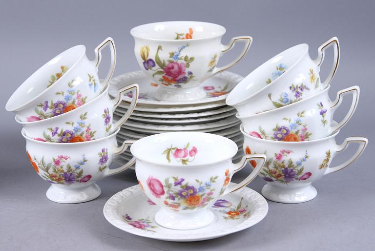 SERVISDELAR, 22 st, "Maria", Rosenthal, 1900-tal.