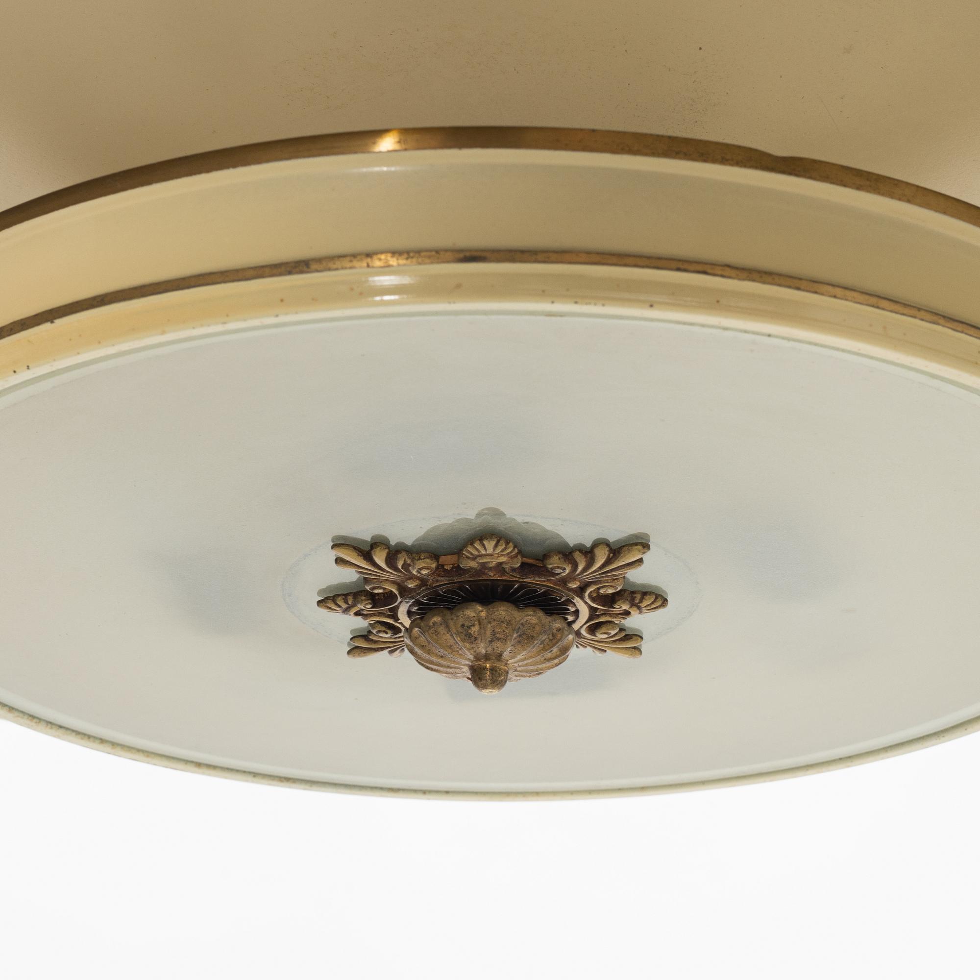 Einar Bäckström, a ceiling light, 1930's/1940's.