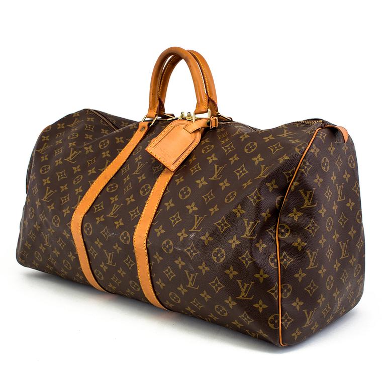 VÄSKA, KEEPALL 55, Louis Vuitton.