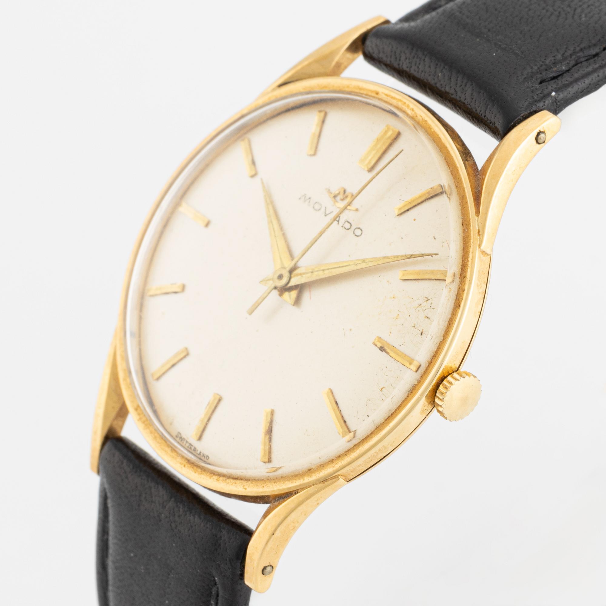 Movado, armbandsur, 34 mm.