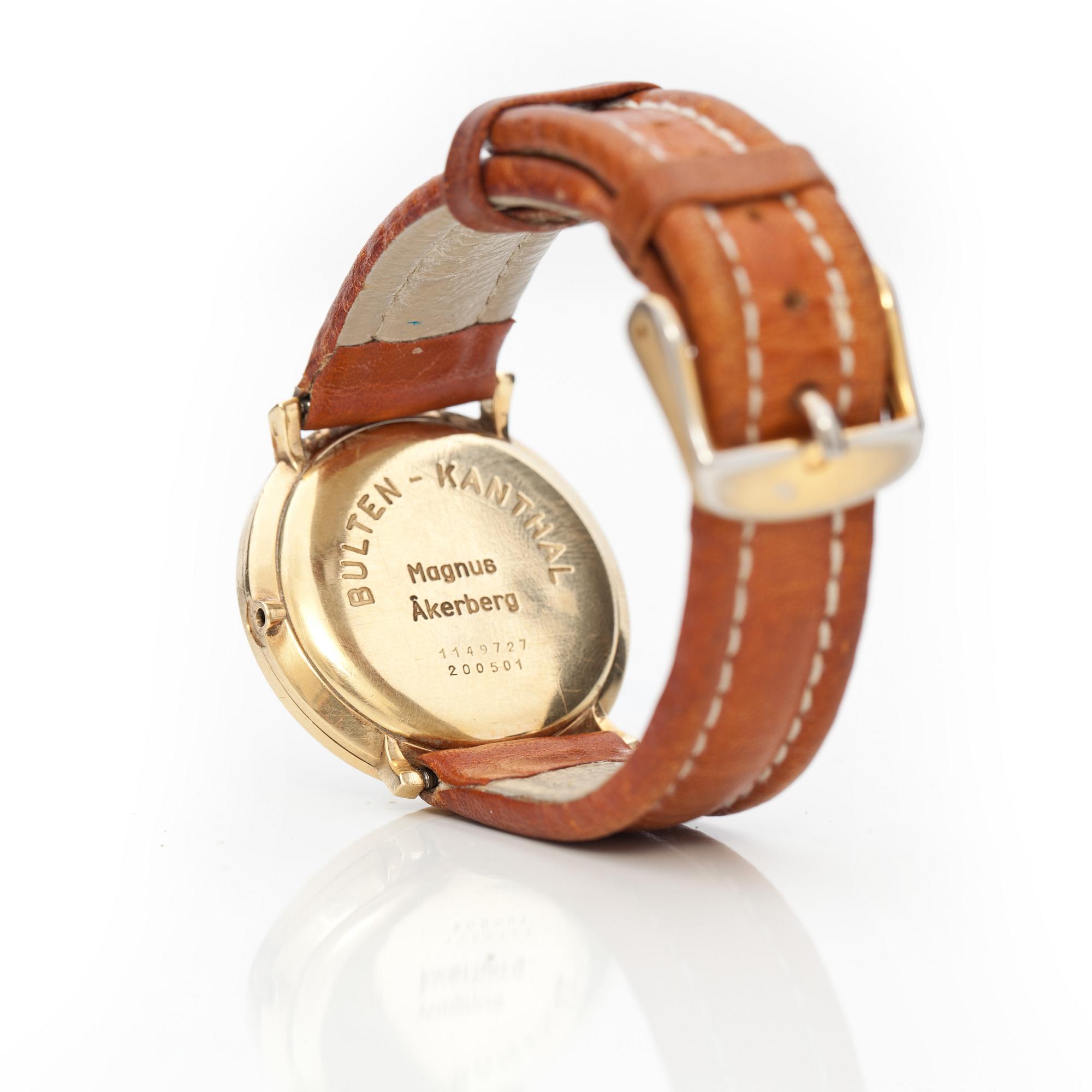 ARMBANDSUR, 18k guld, Jaeger-Le Coultre "Club".
