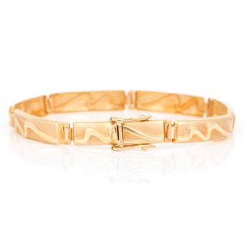 ARMBAND, 18K guld.