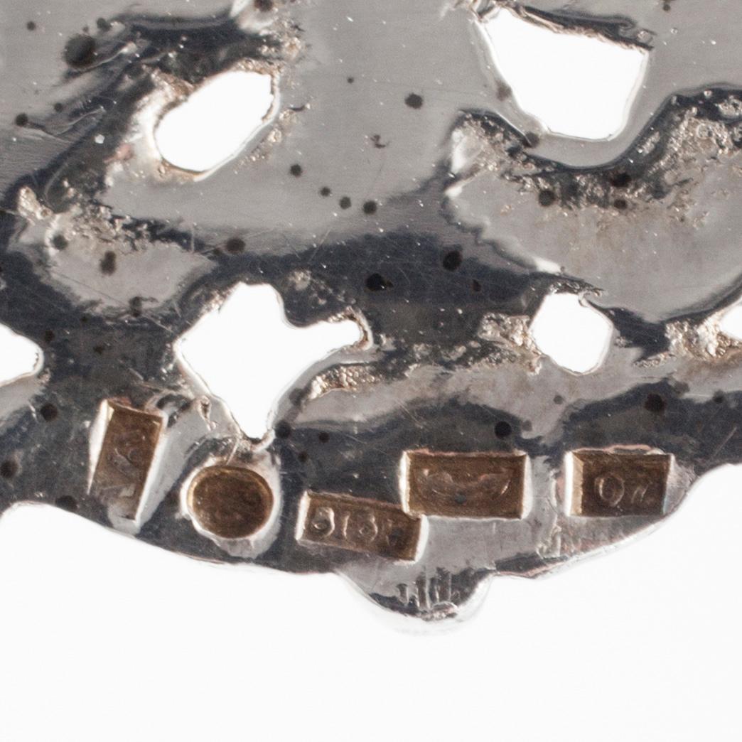 FAT,1 st silver, Spanien bär finska importstämplar. Vikt ca 193 g. FAT, 3 st, märkt alpacka, 1900-talets senare hälft.