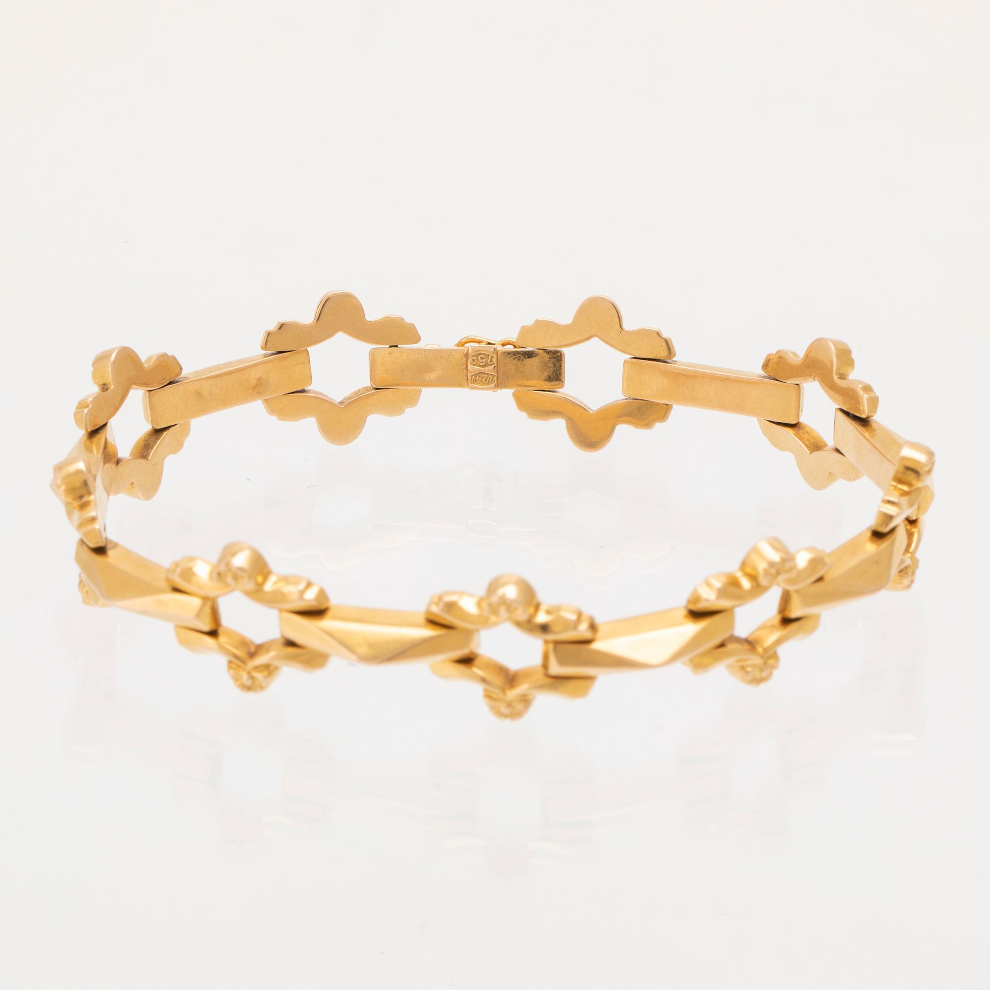 Armband 18K guld Vicenza Italien.