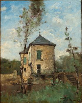 Paul Désiré Trouillebert, Sunlit House.