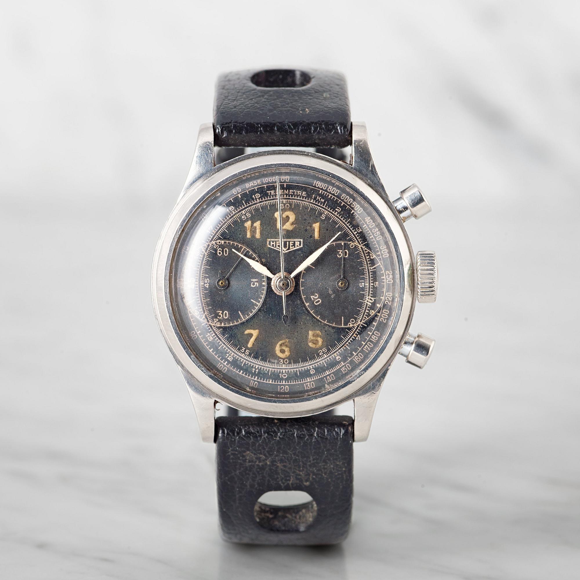 HEUER, kronograf, "Big Eyes".