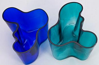 VASER, 2st, glas, "Savoy" Alvar Aalto, Iittala, 1989 resp 2006.