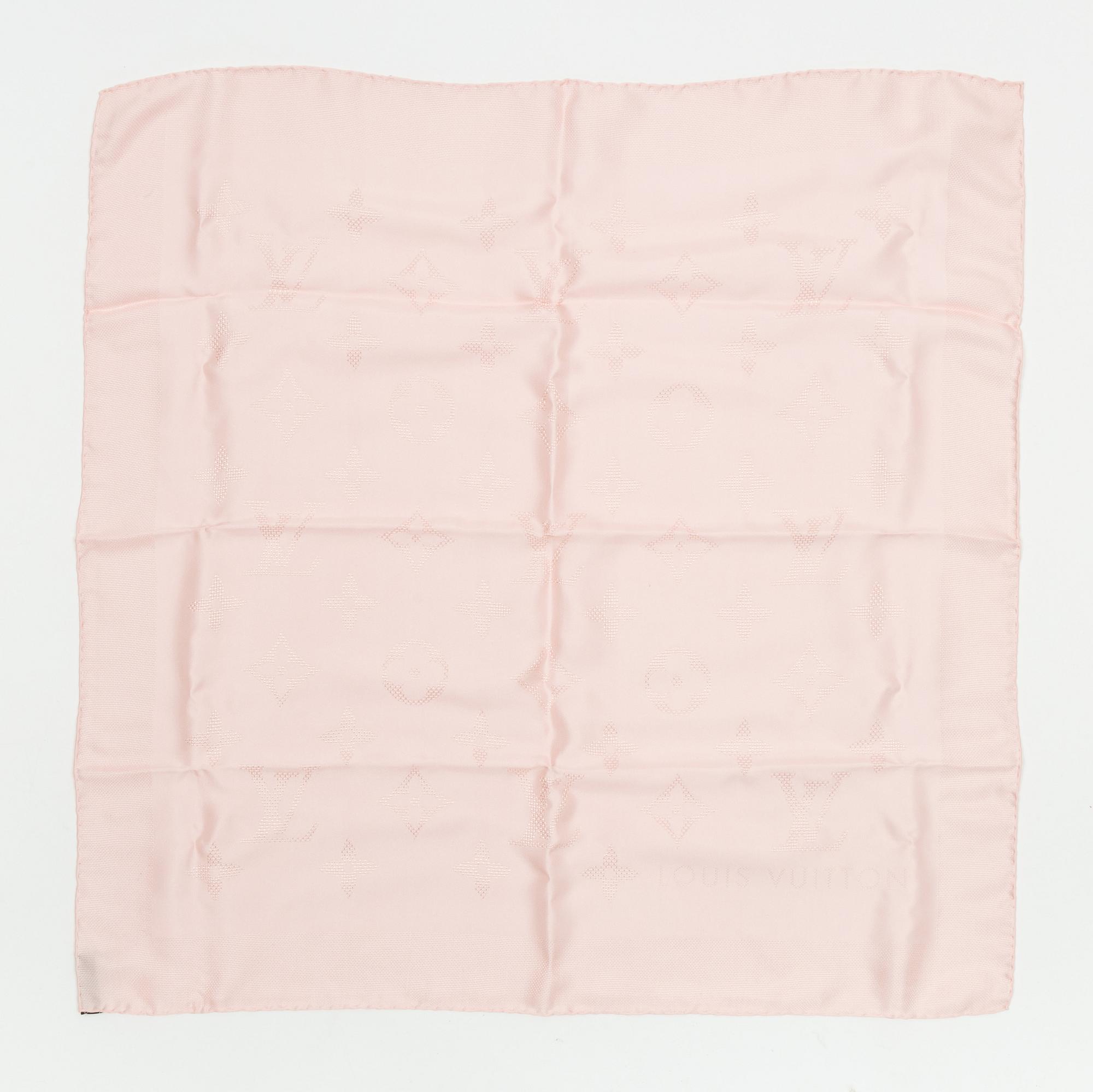 Louis Vuitton, scarf, 'Echarpe Capri Rose'.