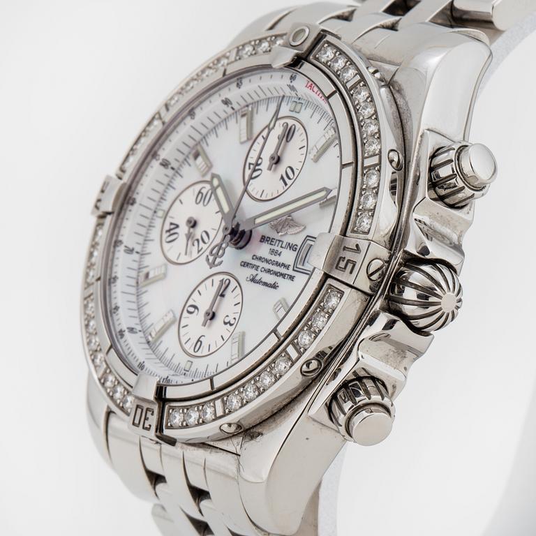 BREITLING, Evolution Acier, rannekello, 44 mm.