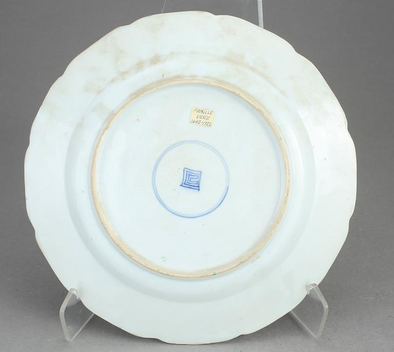 FAT, porslin, Kina, Kangxi (1662-1722).