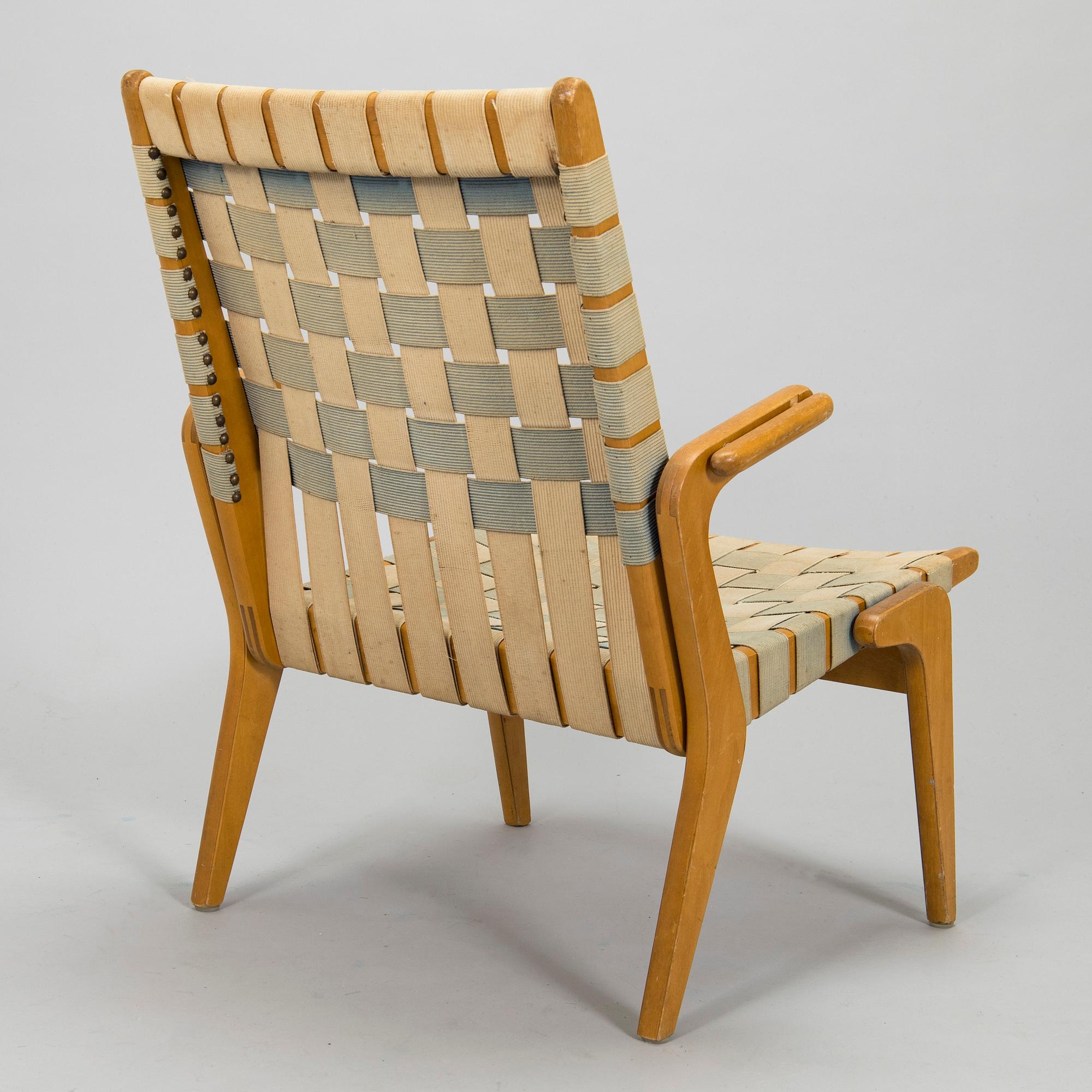 Ilmari Tapiovaara, fåtölj, "Colette", Asko, Finland, 1900-talets mitt.