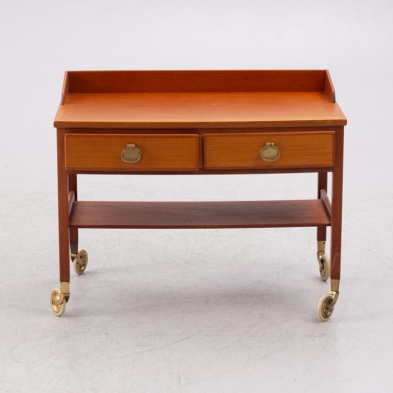 Kerstin Hörlin-Holmquist, serveringsvagn, ur Triva-serien för Nordiska Kompaniets Verkstäder i Nyköping, 1960-tal.